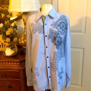 AT Collins Men long sleeve shirt size XL